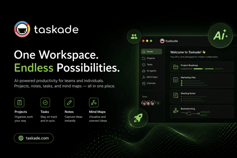 Taskade Hands-On: Replace Notion, ClickUp & Zapier With One AI Workspace?